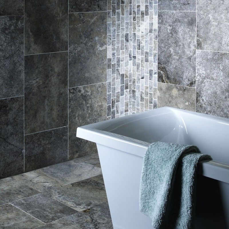 DTHatural Silver Travertine DTHMJT108